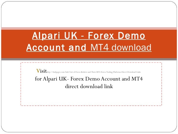 Open Demo Account | Alpari International